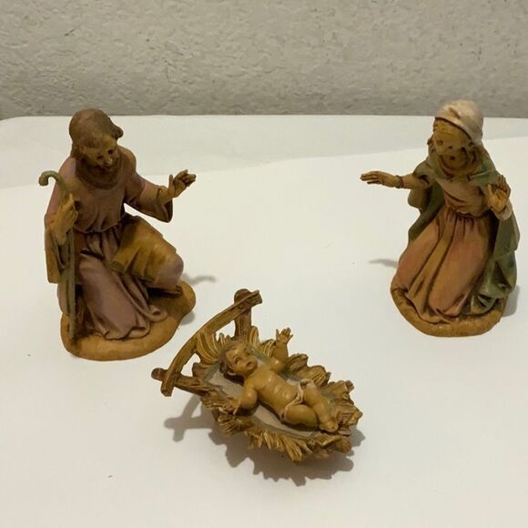 Fontanini Depose Italy Holy Family Joseph Mary Jesus Nativity Village G2 - Picture 1 of 7